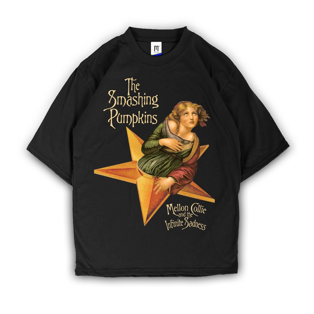 Jual Kaos THE SMASHING PUMPKINS MELLON COLLIE Tshirt band baju Premium pria wanita Shopee