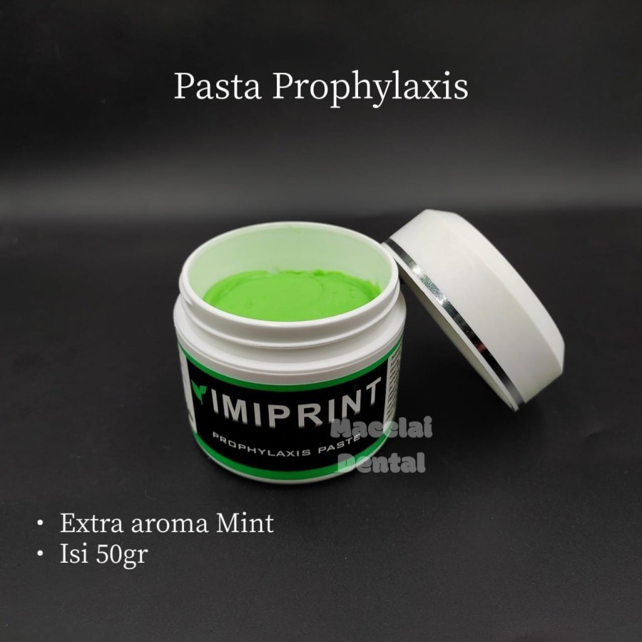 Jual DENTAL PROPHYLAXIS PASTE PROFILAKSIS WHITE FLUORIDE MINT IMIPRINT