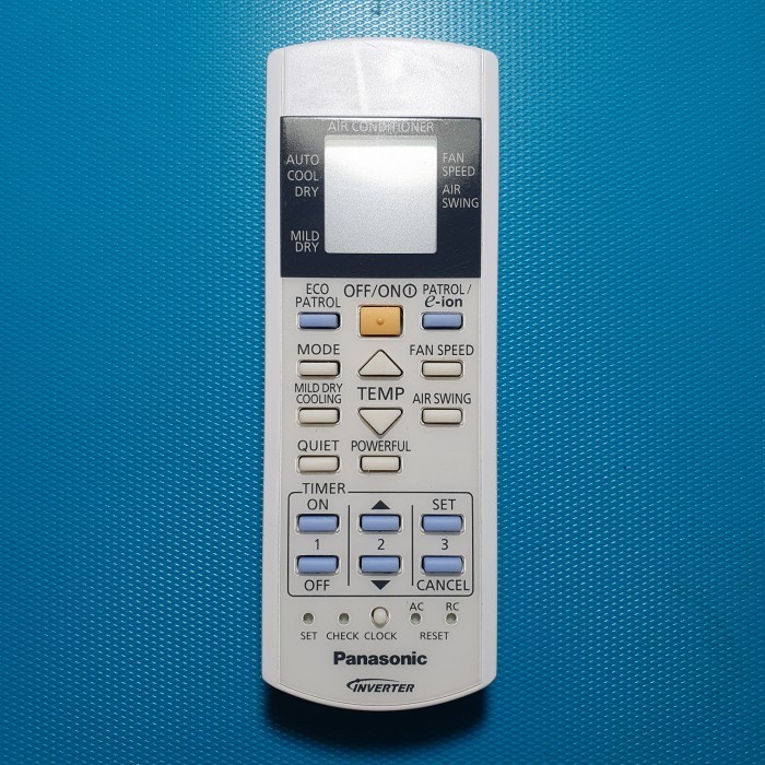 Jual Remote Ac Panasonic A75C3564 ECO PATROL Second Original Shopee