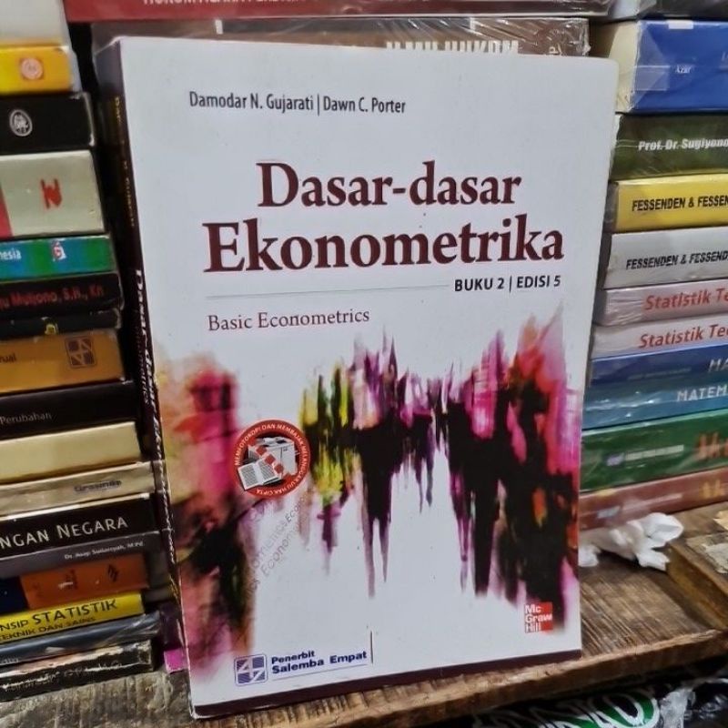Jual Dasar dasar ekonometrika buku 2 edisi 5 by Damodar N Gujarati ...