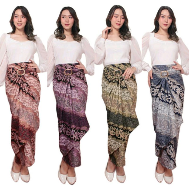 Jual (50 Motif) Rok lilit batik modern motif terbaru / kain batik ...