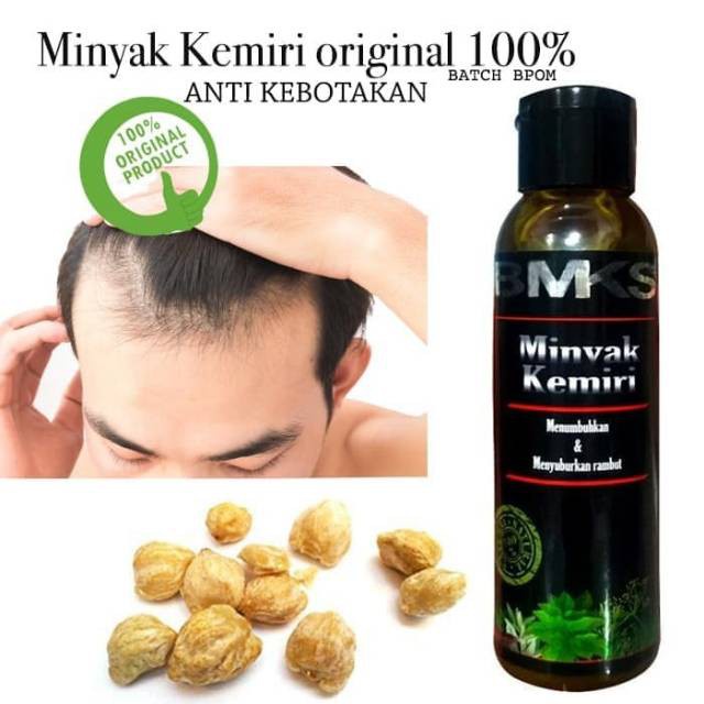 Jual BMKS Hair Tonic Shampoo Condisoner Minyak Kemiri Penumbuh Rambut ...