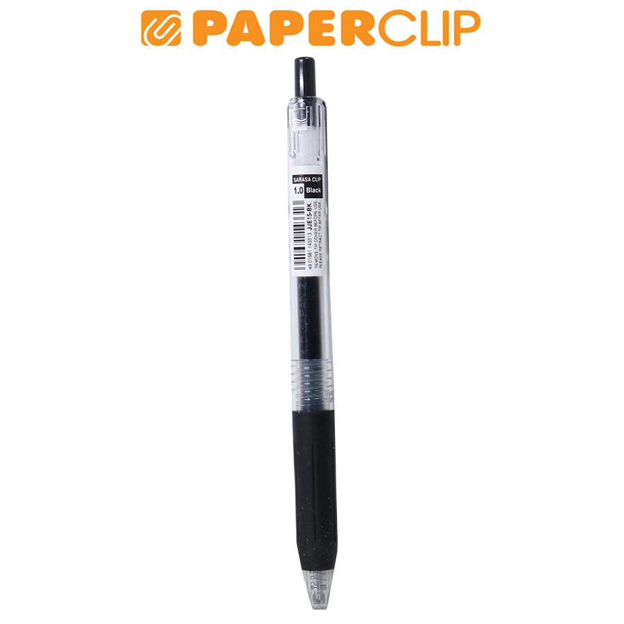 BALLPOINT / PEN ZEBRA SARASA CLIP 10 BLACK (3)