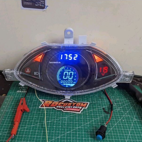 Jual Speedometer Digital Honda Vario 110 Karbu PNP Shopee Indonesia