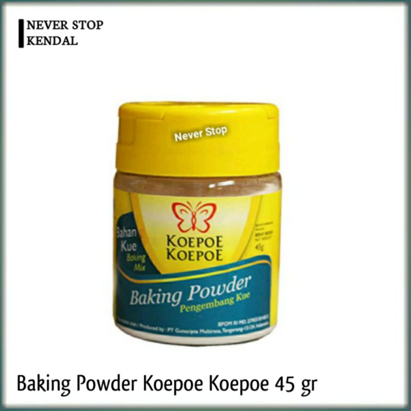 Jual Baking Powder Koepoekoepoe 45 gram Shopee Indonesia
