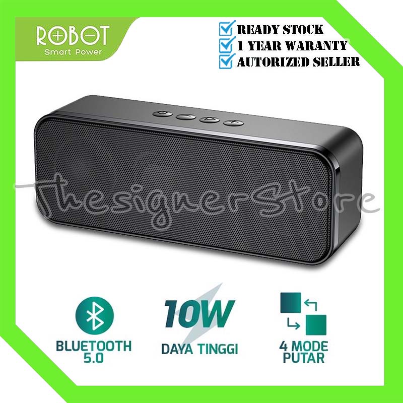 Jual Robot RB520 Speaker Bluetooth 5.0 Portable Audio Wireless Super ...