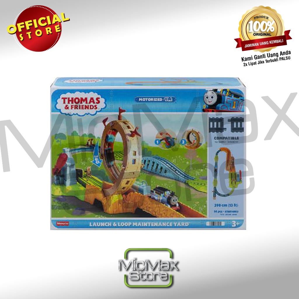 Jual Thomas & Friends Launch And Loop Maintenance Yard HJL20 Shopee