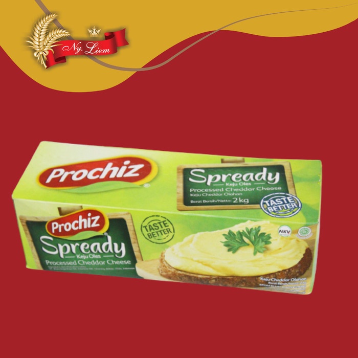 Jual Prochiz Spready Keju Cheddar Olahan Kg Shopee Indonesia