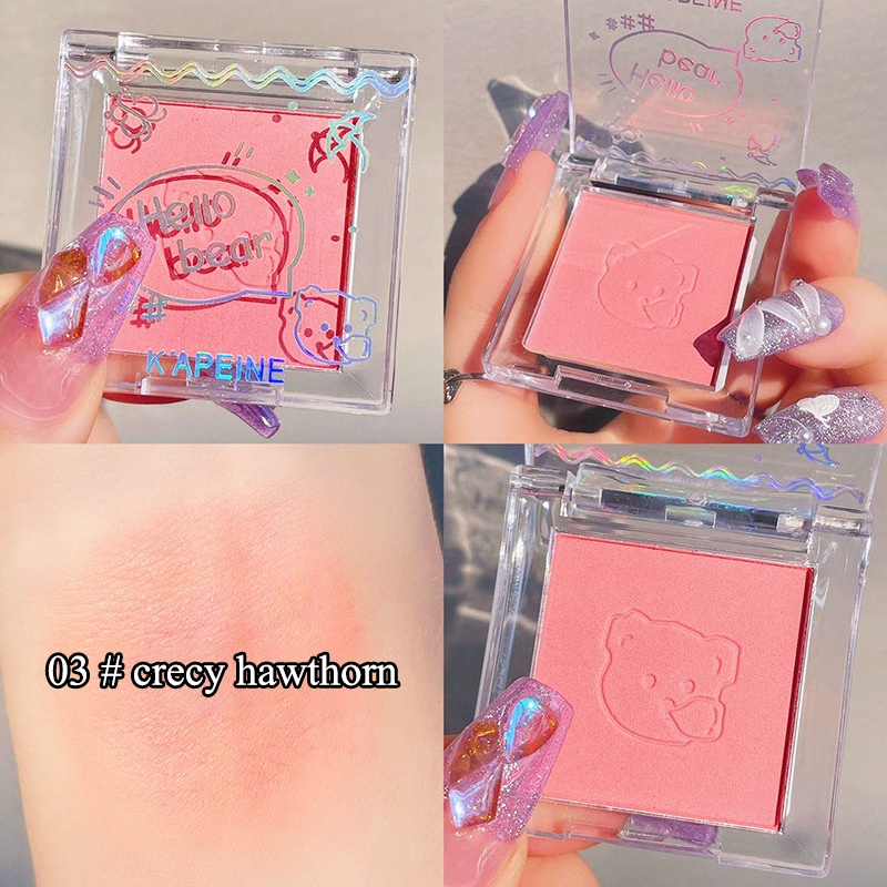 Jual COD&Ready Blush On Palette Matte Blusher Powder Natural Warna ...