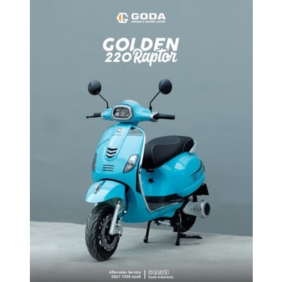 Jual Sepeda Motor Listrik GODA 220 GOLDEN RAPTOR Electric E Bike 800 ...