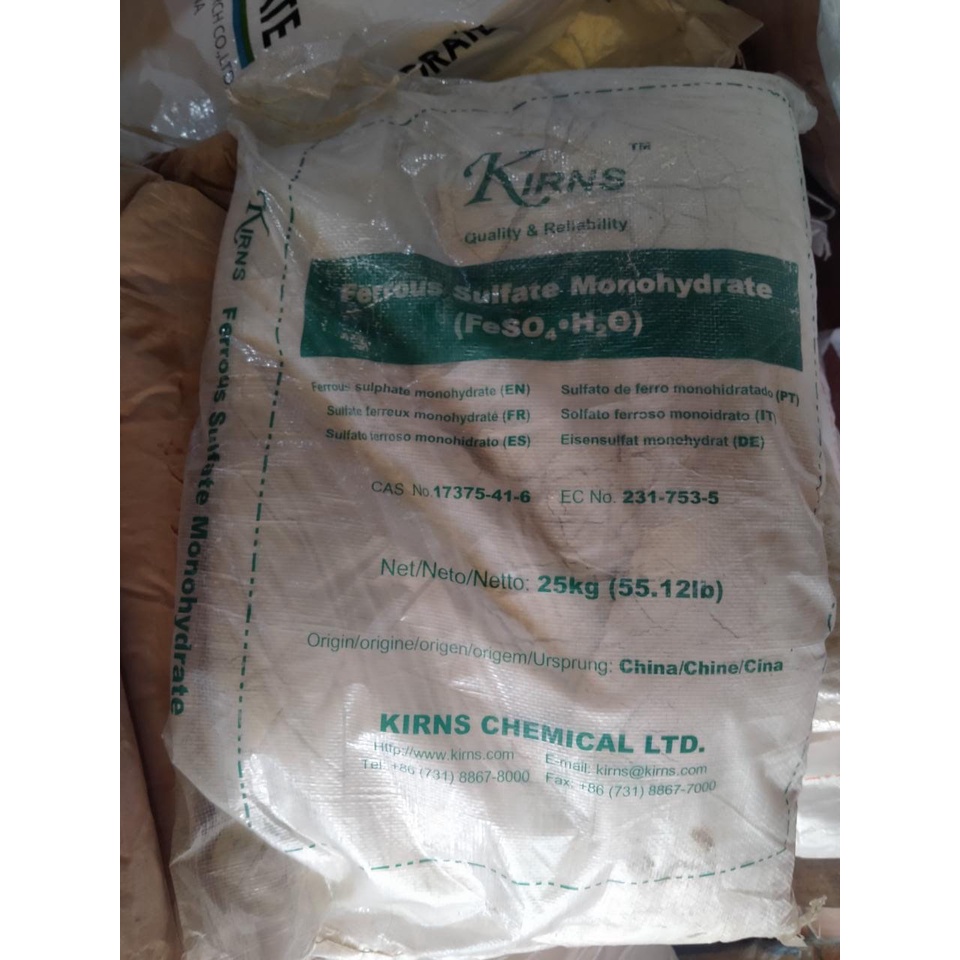 Jual zat besi 98% / FE / feso4 1 kg | Shopee Indonesia