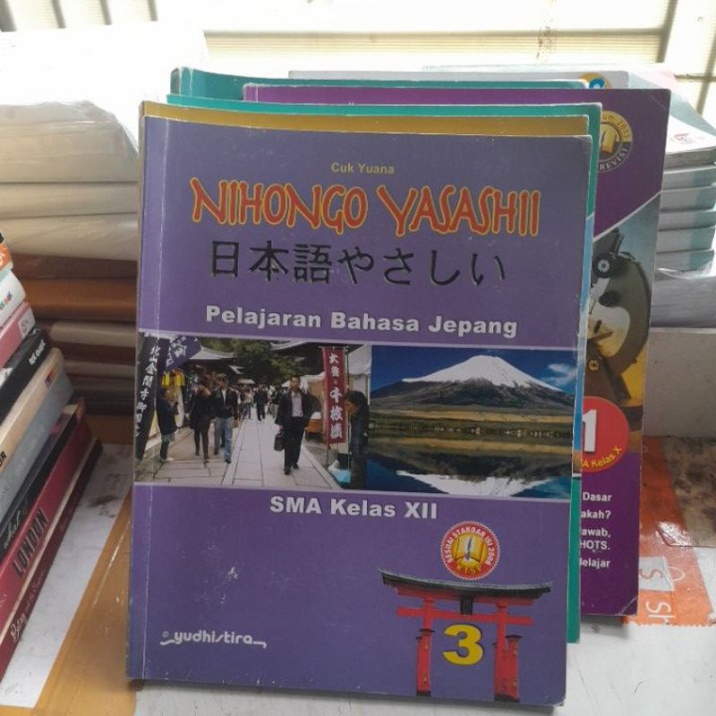 Jual buku NIHONGO YASASHII BAHASA JEPANG SMA KELAS XII/3 PENERBIT ...