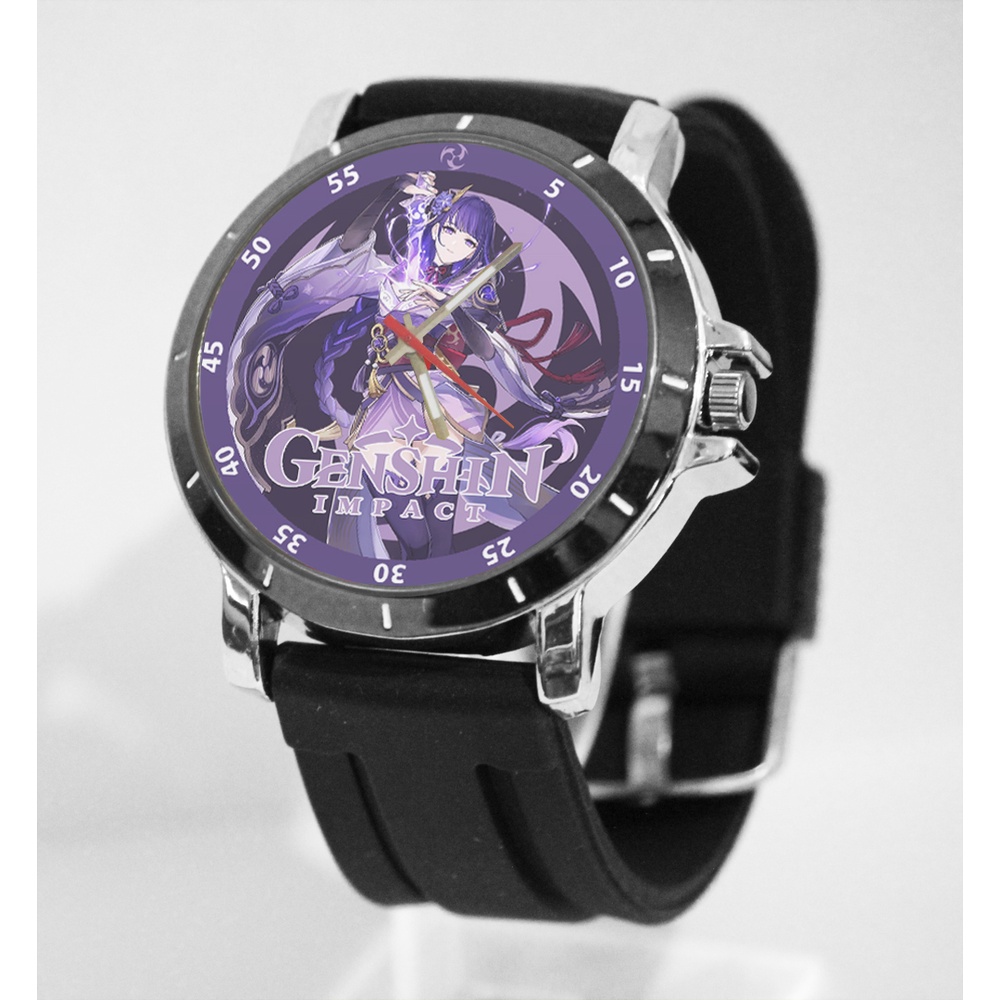 Jual Jam Tangan Genshin Impact Raiden Shogun Custom Shopee Indonesia