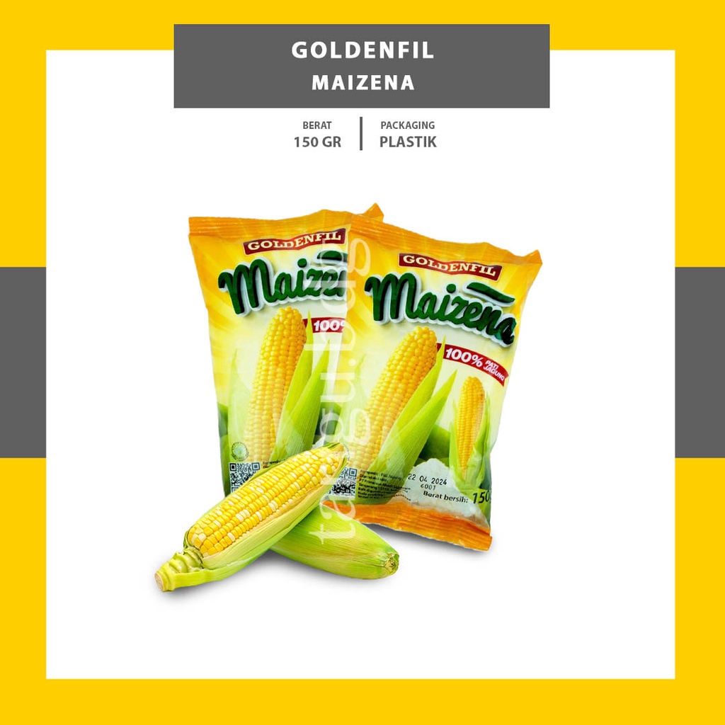 Jual Maizena Goldenfil G Tepung Jagung Pati Jagung Maizena Corn Starch Shopee Indonesia