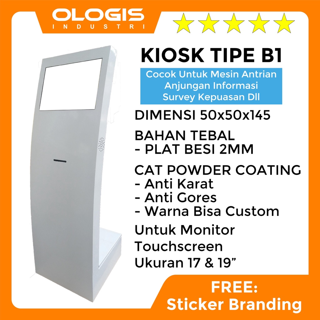 Jual Box Mesin Antrian Casing Kiosk 17 dan 19 in | Shopee Indonesia