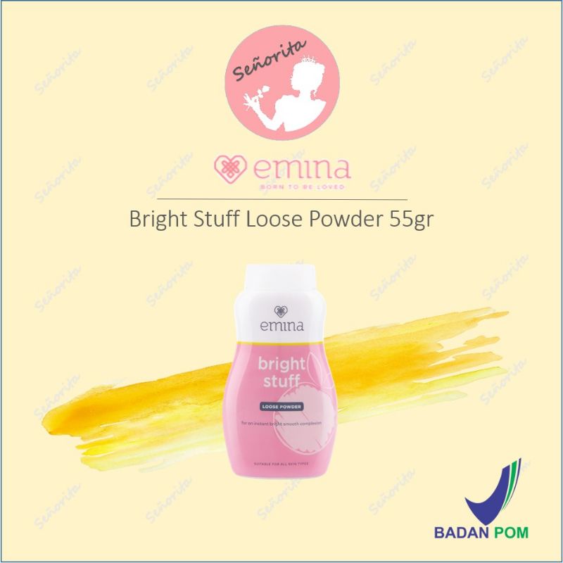 Jual EMINA Bright Stuff Loose Powder 55 g | Shopee Indonesia