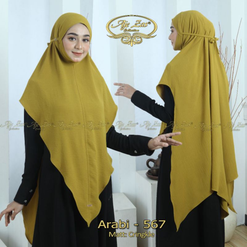 Jual Hijab Crinkle Jilbab Cringkel Arabi Khimar Crinkle Non Pet