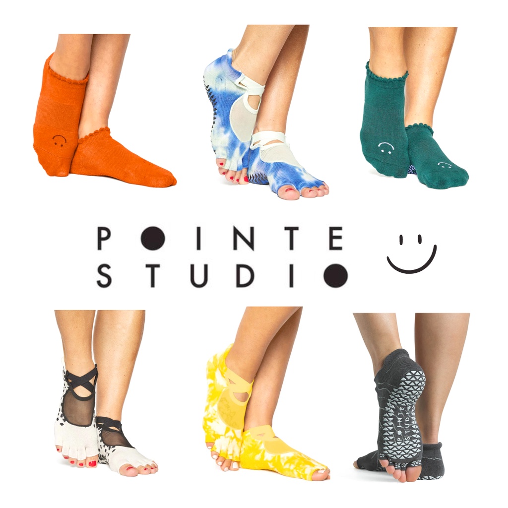 Jual Pointe Studio Grip Socks - Original Kaos Kaki Pilates Yoga Barre ...