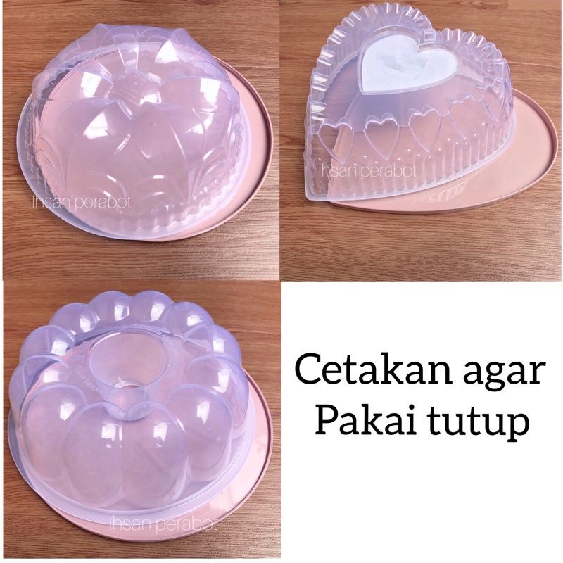 Jual Cetakan Jelly Puding Lily Daisy Heart + Tutup | Shopee Indonesia