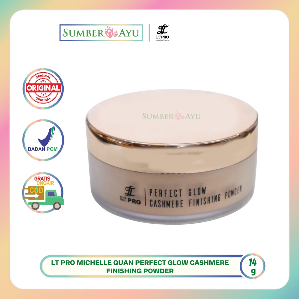 Jual LT Pro Michelle Quan Perfect Glow Cashmere Finishing Powder ...