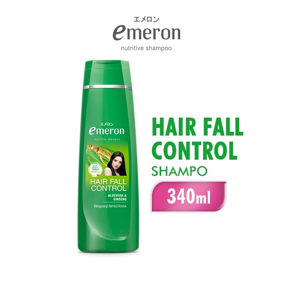 Jual Emeron Shampoo Hairfall Control 340 Ml | Shopee Indonesia