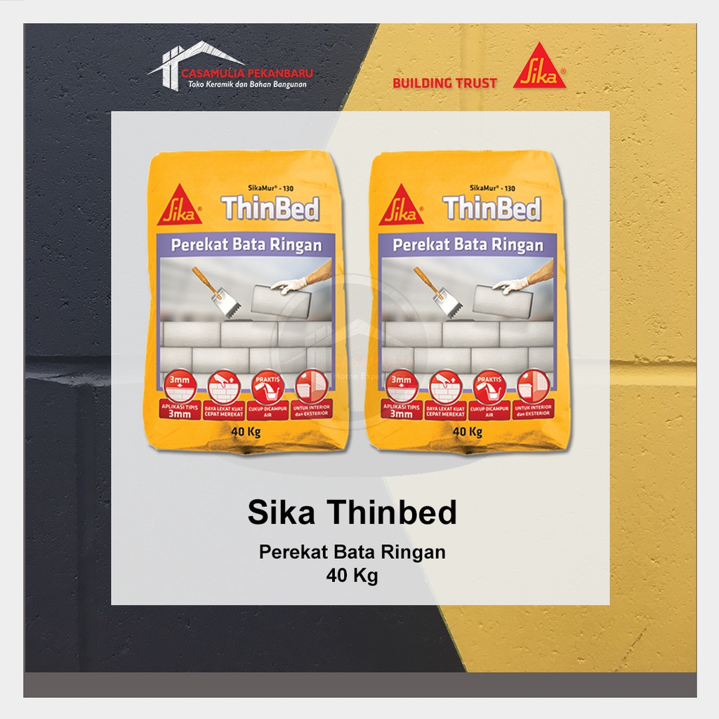 Jual Sika Mur Thinbed Perekat Bata Ringan Kg Shopee Indonesia