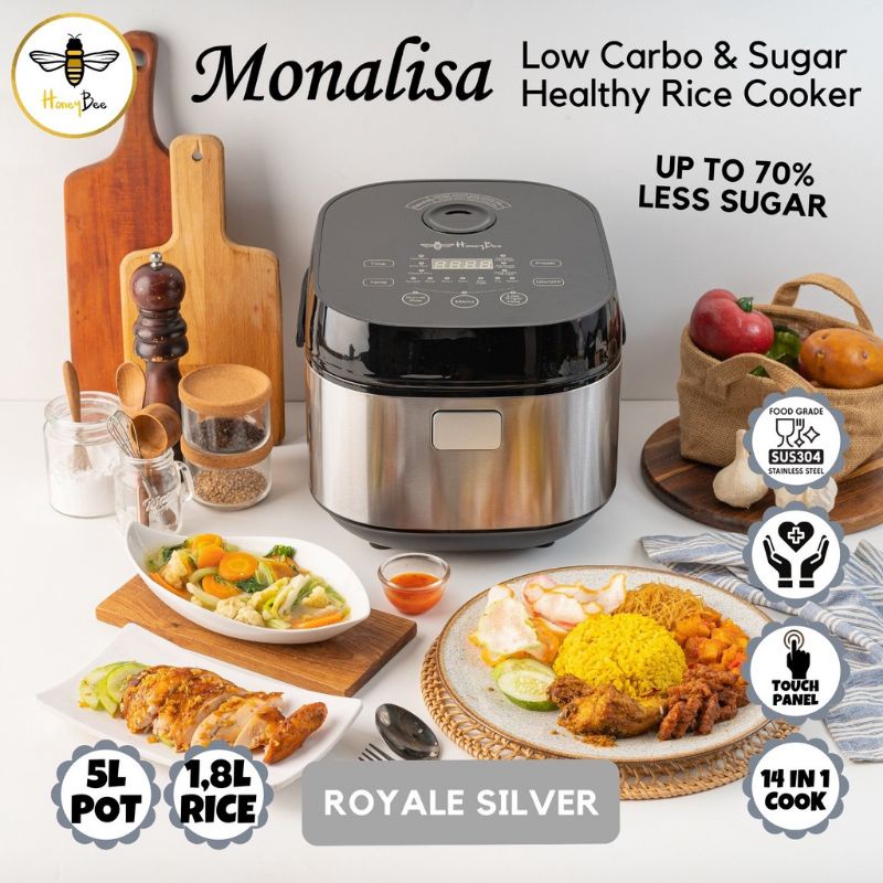 Jual rice cooker low carbo honey bee | Shopee Indonesia