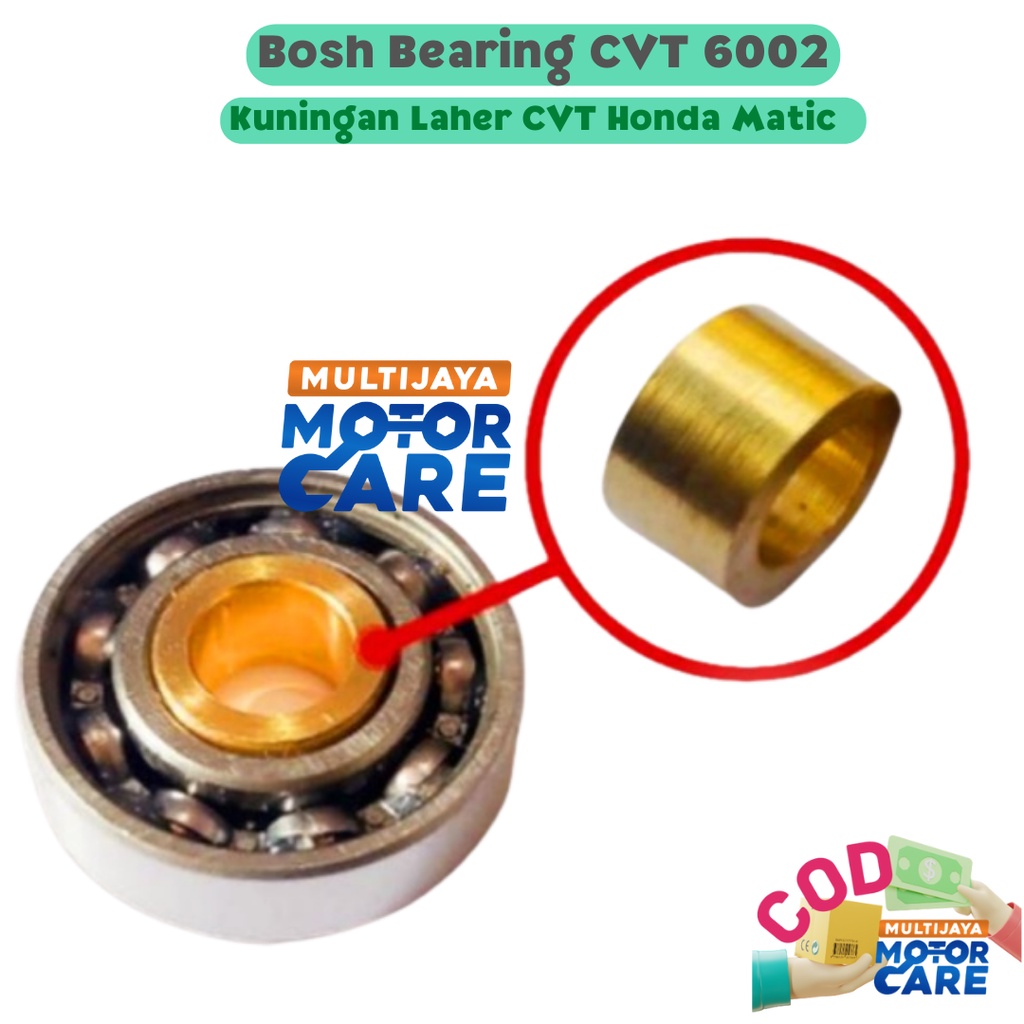 Jual Bosh Bearing Cvt Kuningan Bearing Laher Cvt Bak Matic Shopee Indonesia