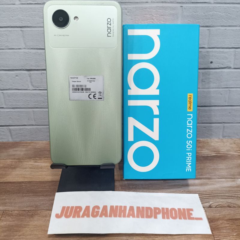 Jual Realme Narzo 50i Prime 4/64GB 3/32GB Hp Second Seken Bekas Fullset ...