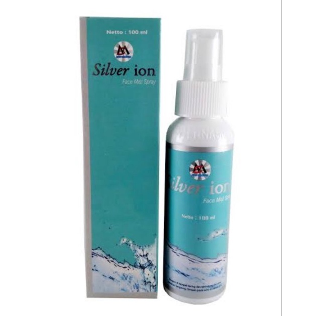 Jual Silver Ion Spray Biru 100 Ml Facemist Shopee Indonesia