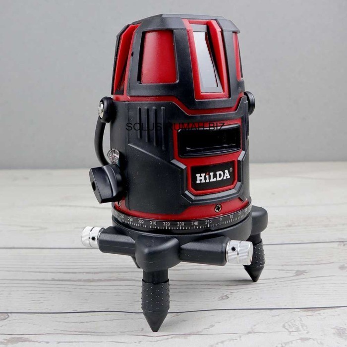 Jual Meteran Laser Level Mesin Leveling 5 Line Laser Red Beam Infrared