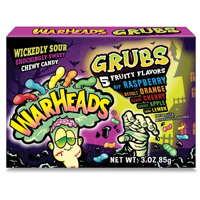 Jual Permen Asem Warheads Grubs Sour Chewy Candy Shopee Indonesia