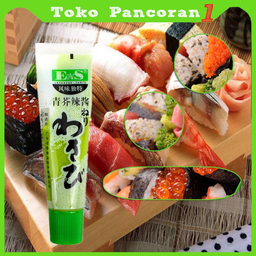 Jual EAS Wasabi jepang Pasta Wasabi Sushi Wasabi Pasta Sushi udon Tube