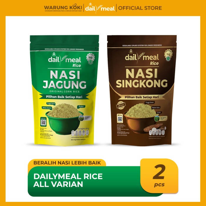 Jual DailyMeal Rice All Varian - 2 Pcs | Shopee Indonesia