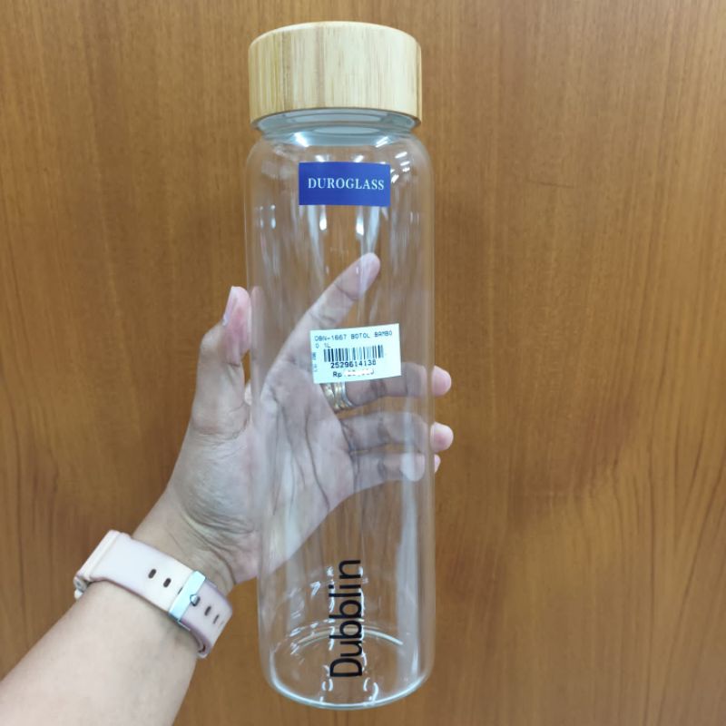 Jual Botol Kaca Tutup Kayu L Shopee Indonesia