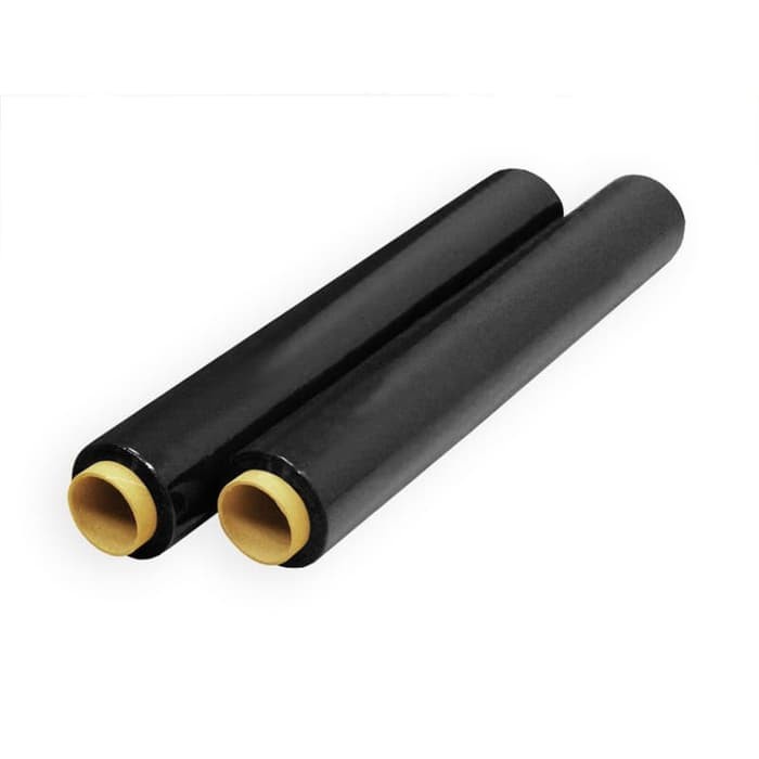 Jual Plastik wrapping hitam Stretch Film 50cm x 150m plastic wrap black ...
