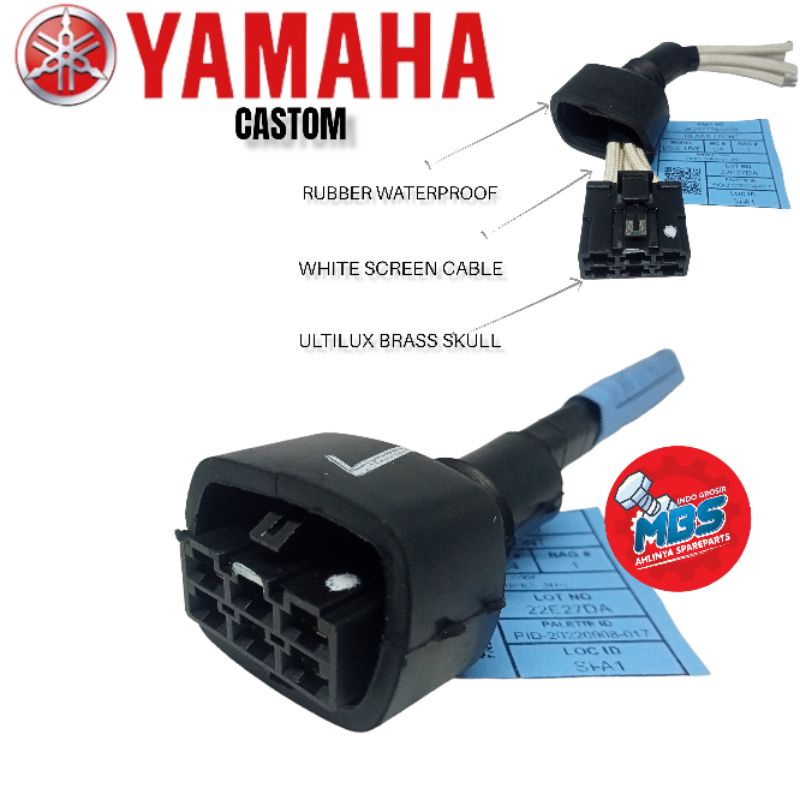 Jual Soket legulator kiprok yamaha r25 kabel caston | Shopee Indonesia