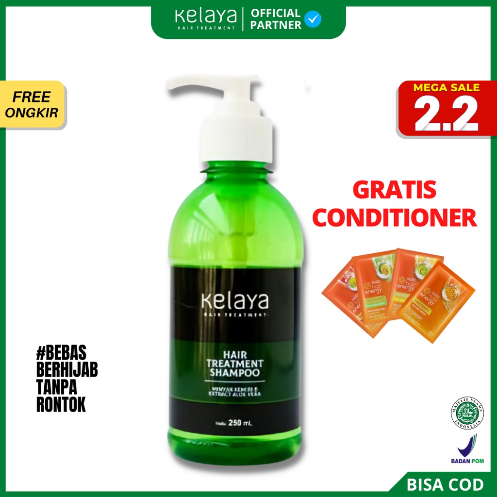 Jual [ AGEN RESMI ] KELAYA HAIR TREATMENT Shampoo | Shampo Penumbuh