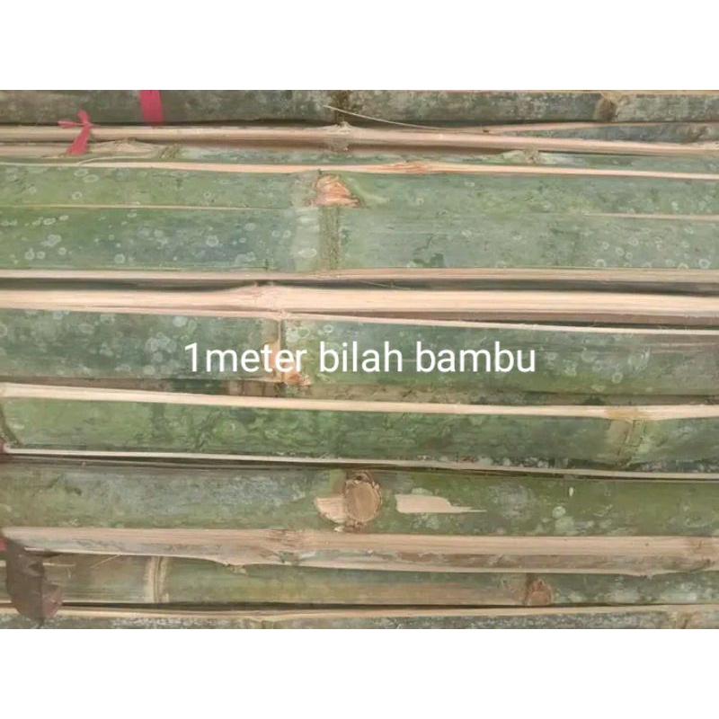 Jual Bilah Bambu Ajir 1meter Shopee Indonesia 