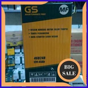 Jual tools Aki Mobil Battery GS ASTRA Type GS MF 46B24R NS60 12V 45AH