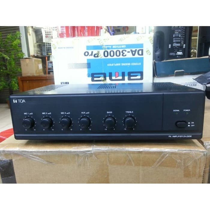 Jual AMPLI TOA AMPLIFIER TOA MASJID 60 WATT TYPE ZA 2060 | Shopee Indonesia