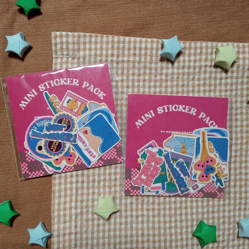 Jual Mini Sticker Pack | Shopee Indonesia
