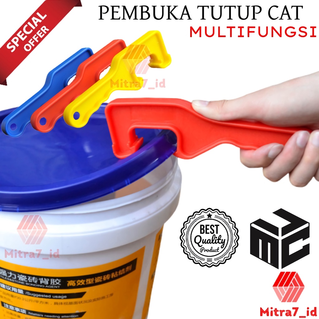 Jual M7 Alat Pembuka Cat Pembuka Kaleng Cat Pembuka Tutup Galon Pembuka Tutup Ember 4873