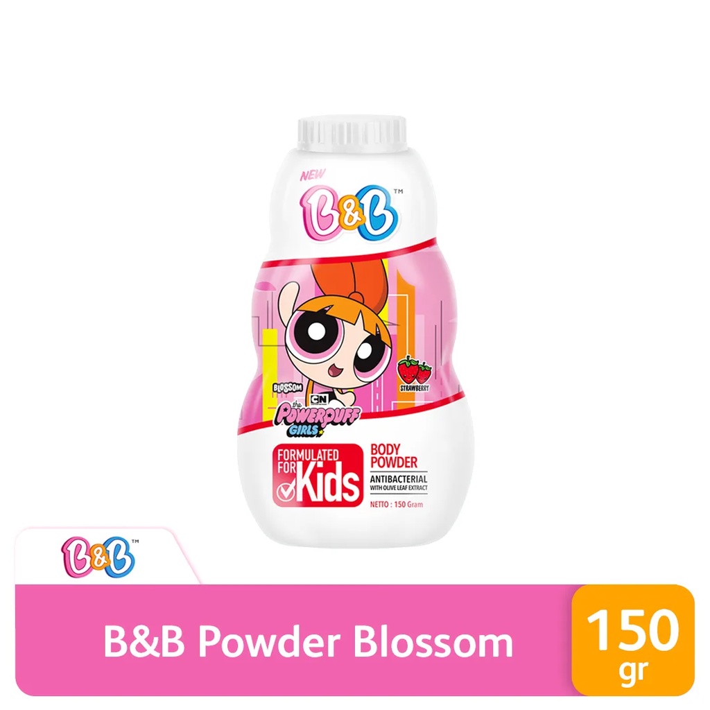 Jual B&B Kids Powder Bedak Bayi 150gr - Varian Random | Shopee Indonesia