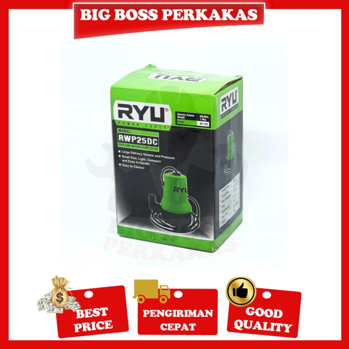 Jual Pompa Ryu Pompa Air Celup Dc 1 In Ryu Pompa Kolam Ikan 12V ...