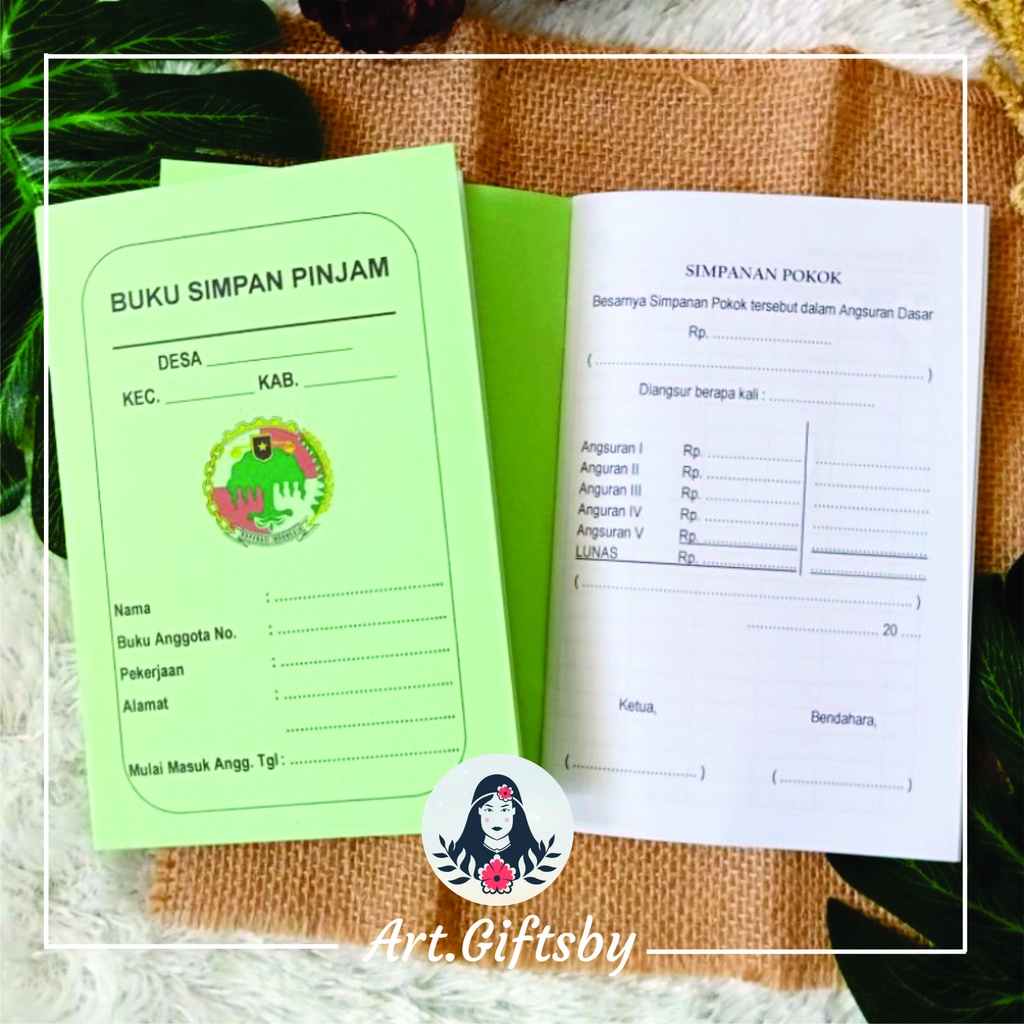 Jual Buku Simpan Pinjam Koperasi Costum | Shopee Indonesia
