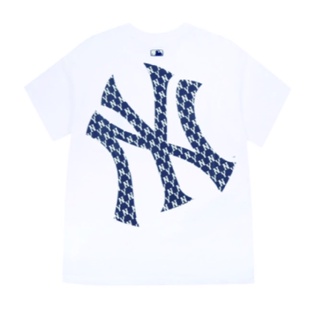 BAJU TSHIRT MLB KOREA | NY NEW YORK YANKEES MONOGRAM BIG LOGO