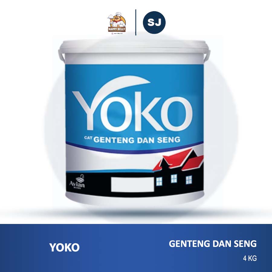 Jual Cat Genteng Yoko Kg Pail Seng Asbes Grc Lapangan Roof Paint Avian Shopee Indonesia