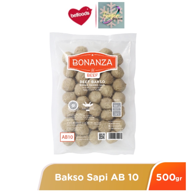 Jual Bonanza Bakso Sapi Ab Gr Pack Shopee Indonesia