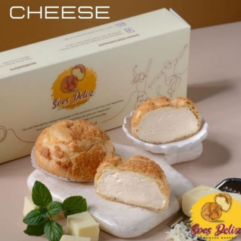 Jual KUE SUS SOES DELIZ CHOUX KEJU ISI 5 PCS | Shopee Indonesia